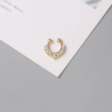 Radiant Crystal Septum Cuff