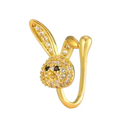 Bunny Sparkle Nose Cuff