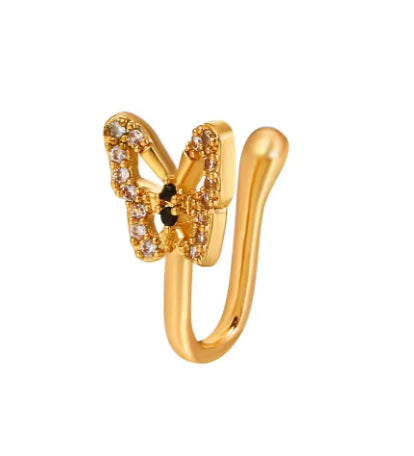 Butterfly Bloom Nose Cuff