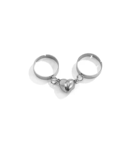 Magnetic Heart Bond Rings