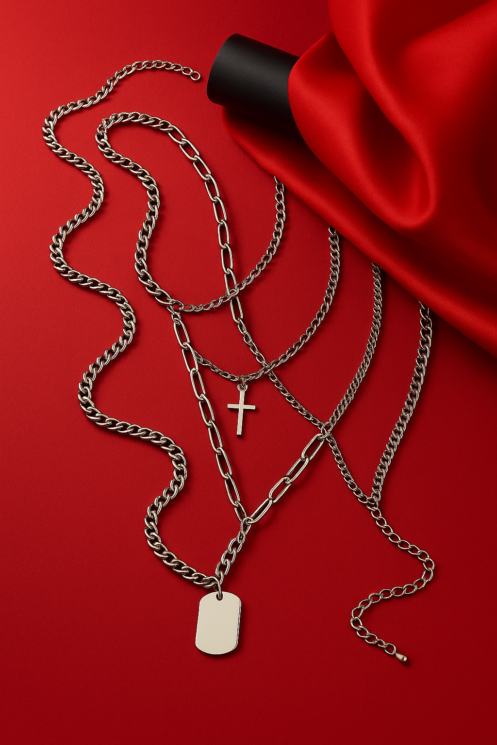 Crimson Trinity Chains