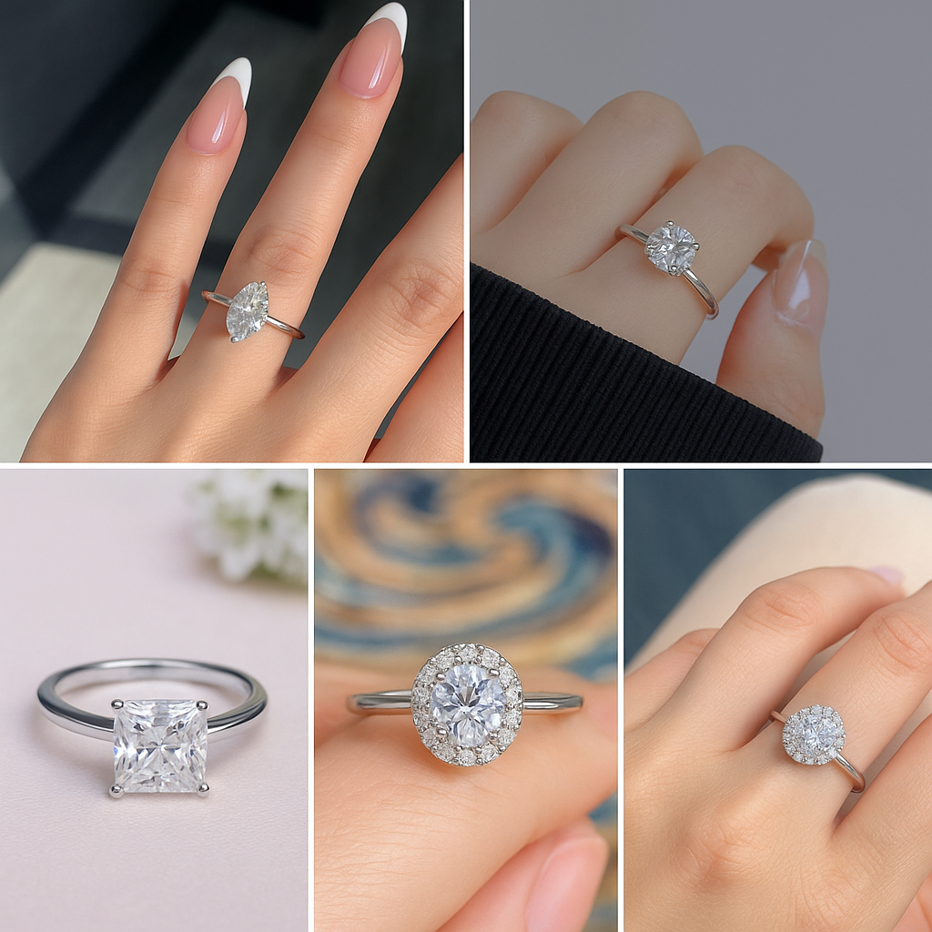 Celestia Sparkle Ring Set Of 5