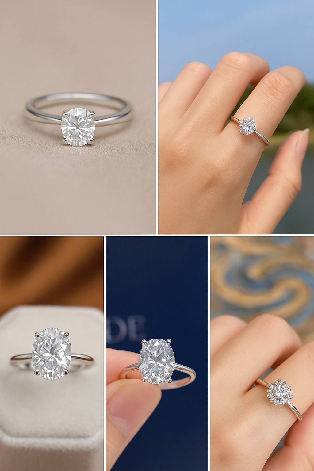 Celestia Sparkle Ring Set Of 5