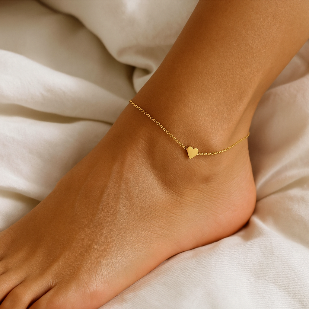 Heart’s Whisper Anklet