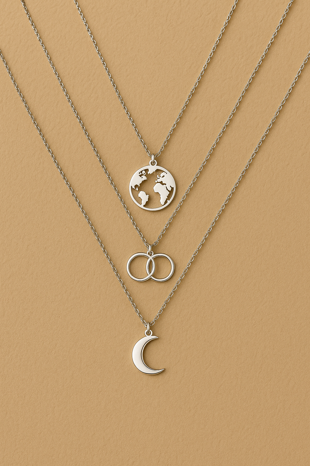 Lunar Voyage Layered Necklace