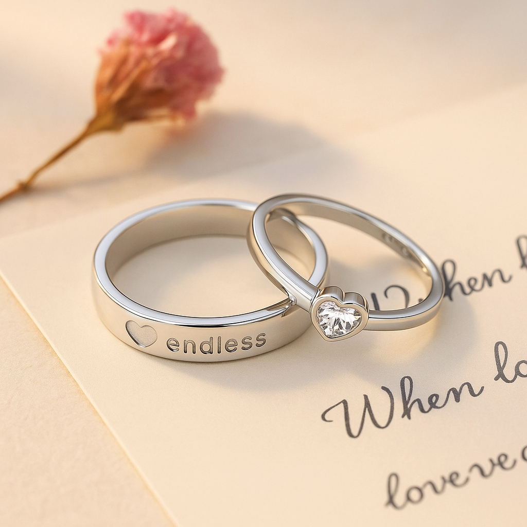 Endless Bond Couple Rings
