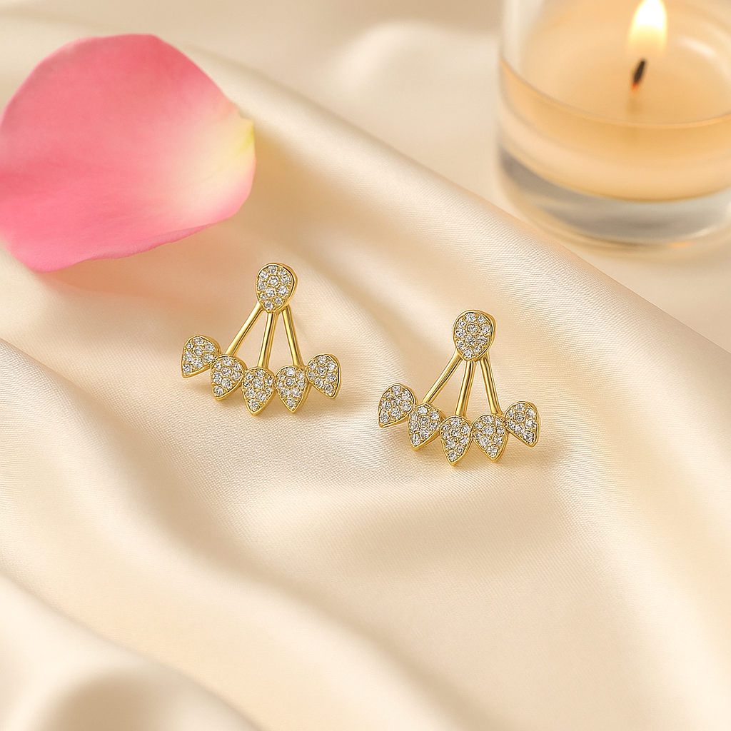 Cascading Glow Ear Jackets