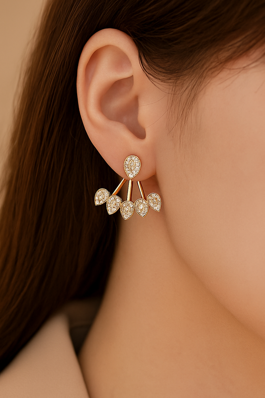 Cascading Glow Ear Jackets