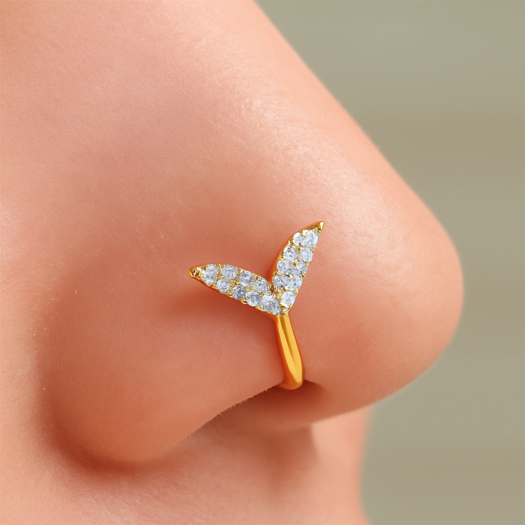 Ocean Glimmer Nose Cuff