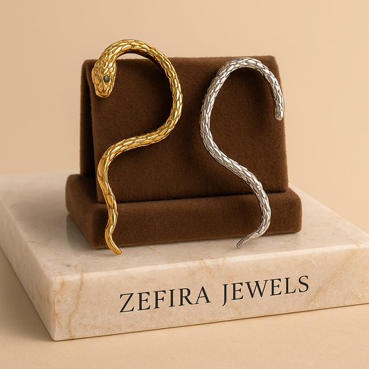 Viper Charm Ear Cuff