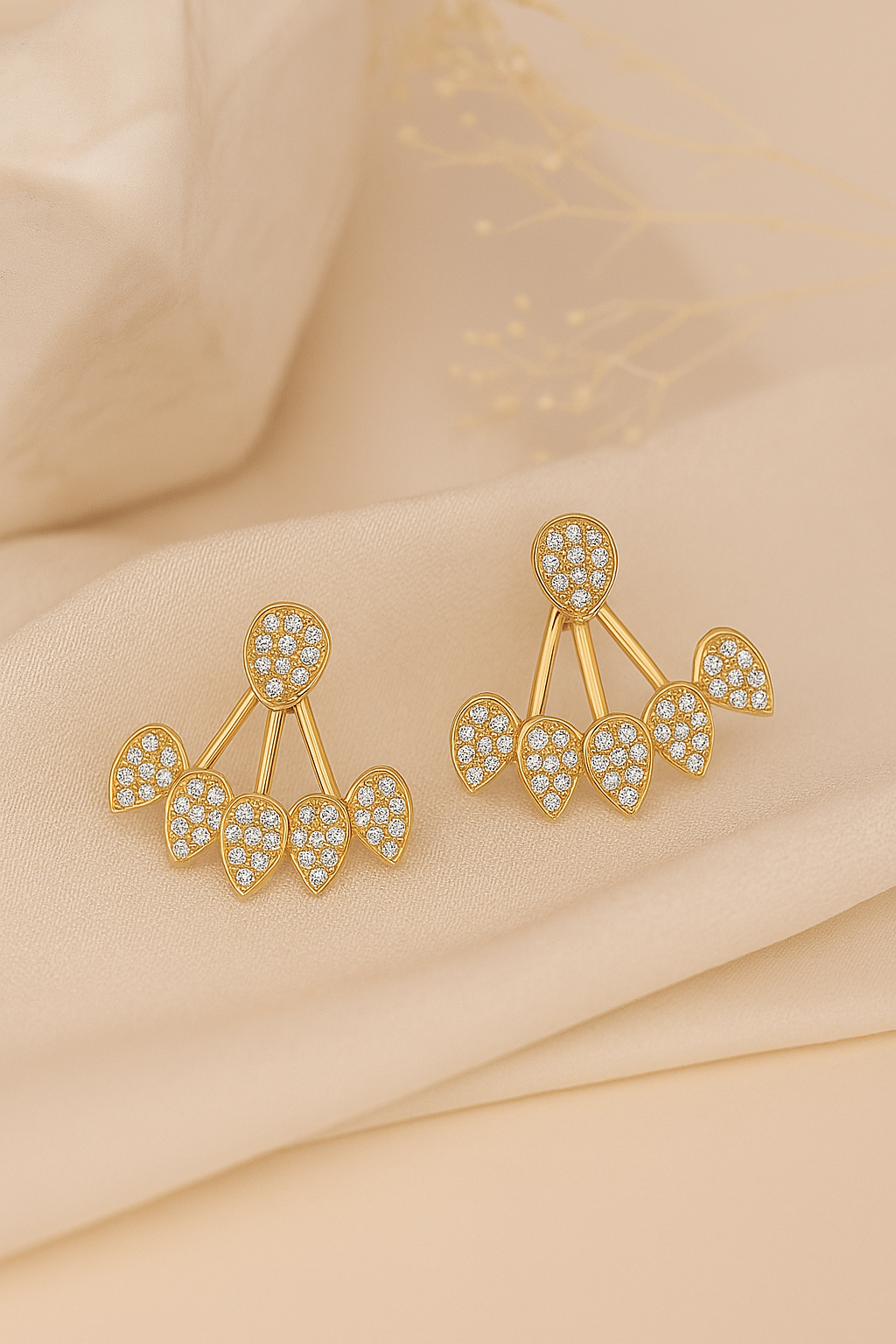 Cascading Glow Ear Jackets