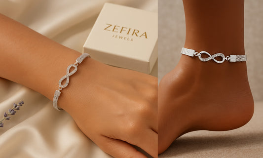 Infinity Dual Wear – Anklet & Bracelet