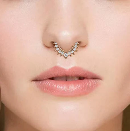 Radiant Crystal Septum Cuff