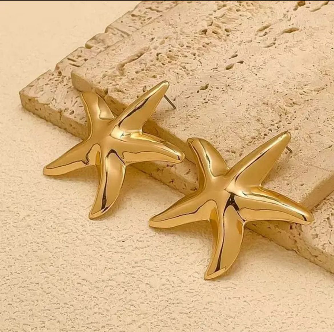 Starfish Drop Earrings