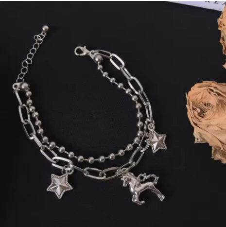 Starlight Charm Stack Bracelet